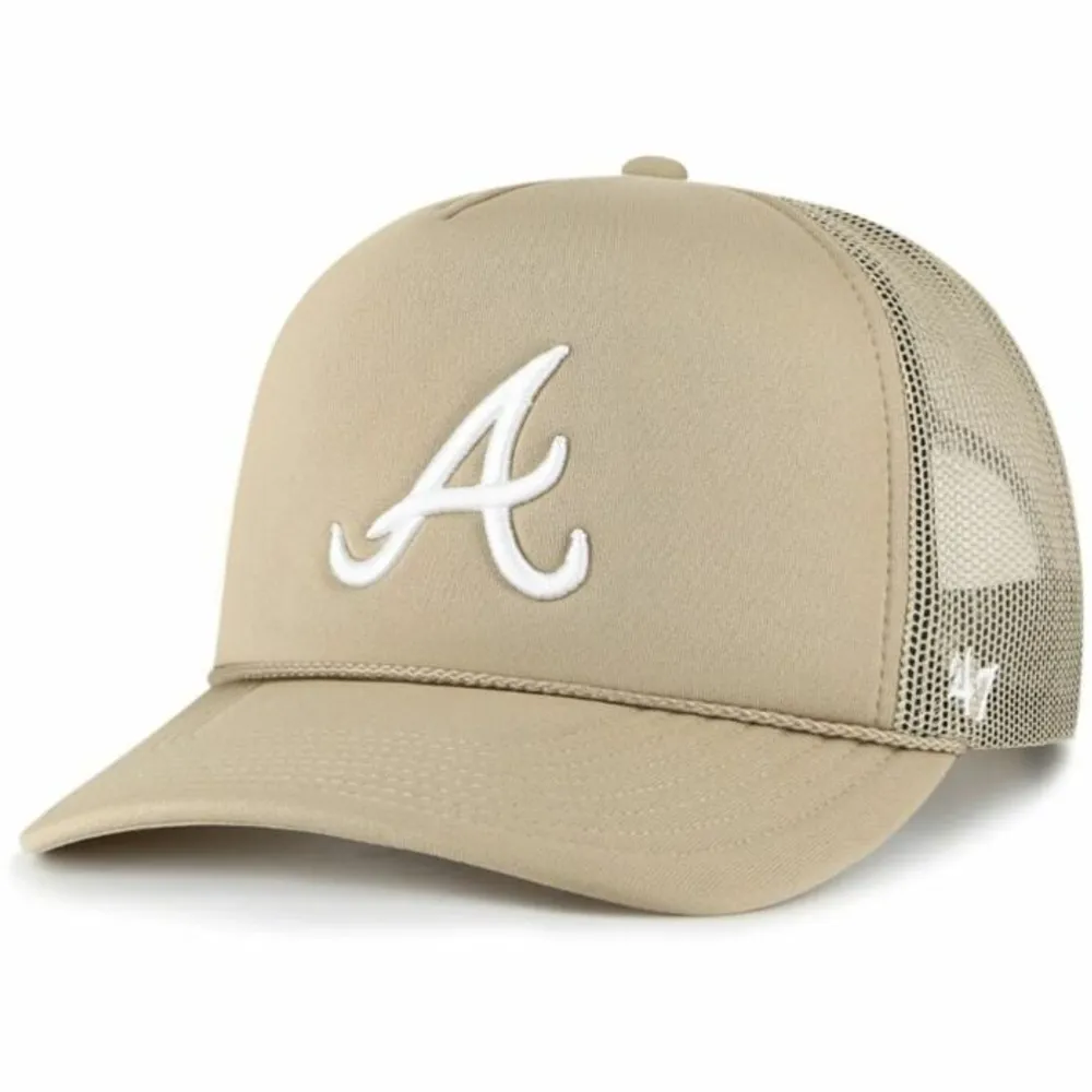 Braves trucker discount hat