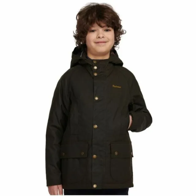 Boys wax jacket 2025