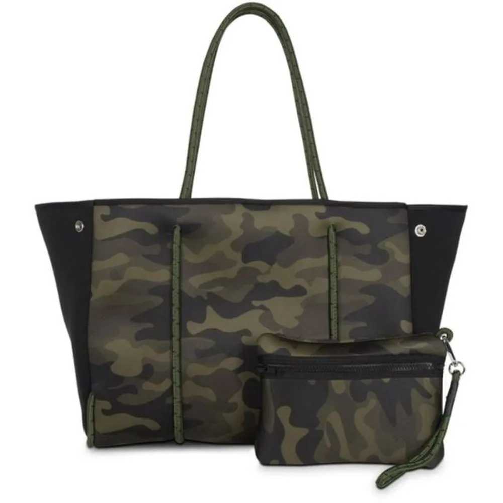 Greyson reversible shop canvas tote