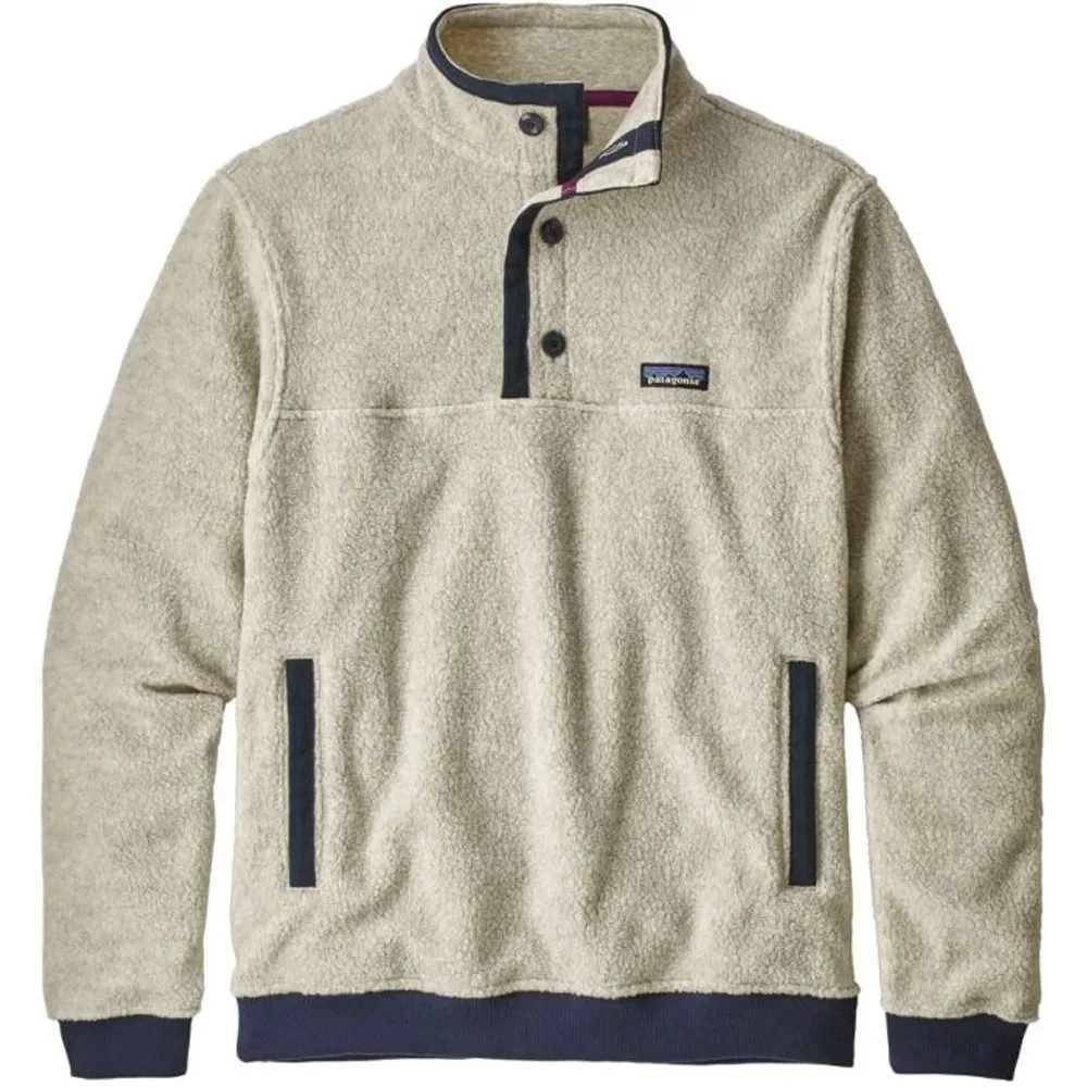 Mens hotsell shearling pullover