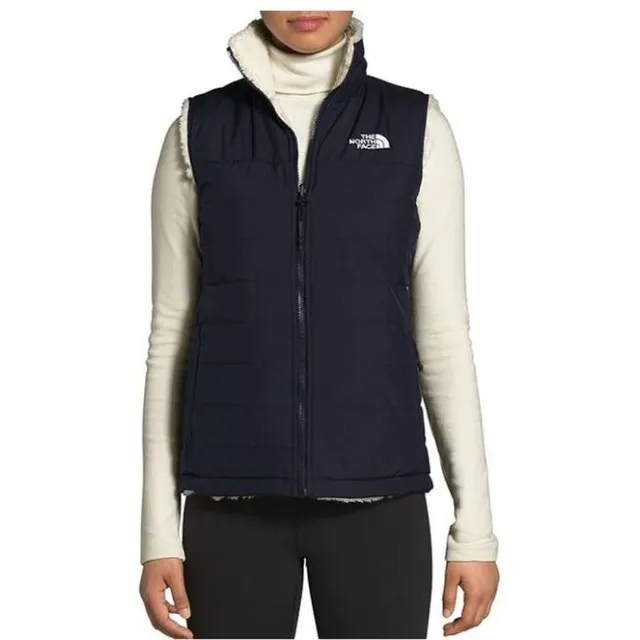 The north face women's clearance mossbud insulated reversible vest