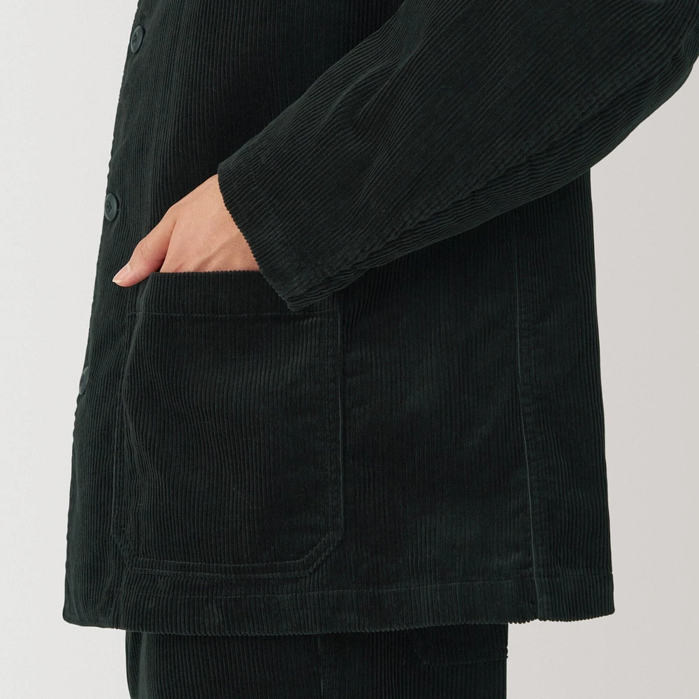 MUJI Men's Kapok Blend Corduroy Jacket | Yorkdale Mall MUJI Men's Kapok Blend Corduroy Jacket | Yorkdale Mall