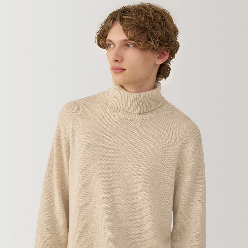 Muji turtleneck sweater hotsell