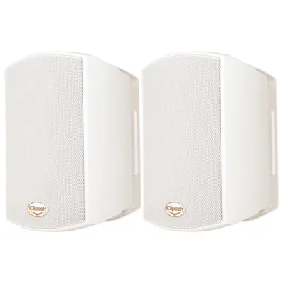 Klipsch AW-650 85-Watt All-Weather Outdoor Speaker - Pair - White