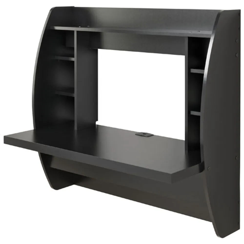 PREPAC Contempoary Floating Desk Black Coquitlam Centre
