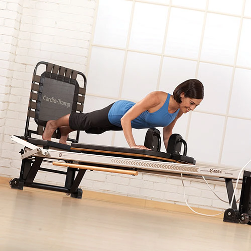Pilates reformer rebounder top