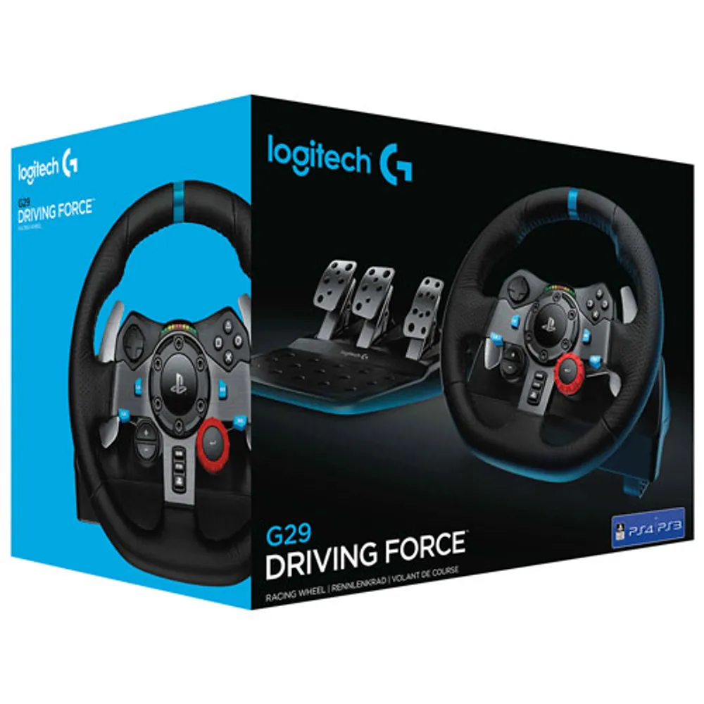 Logitech G29 Driving Force Racing Wheel for PlayStation/PC - Dark 