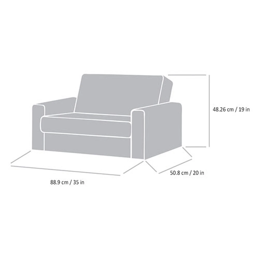 Comfy Kids Traditional Kids Flip Sofa Balloons Coquitlam Centre