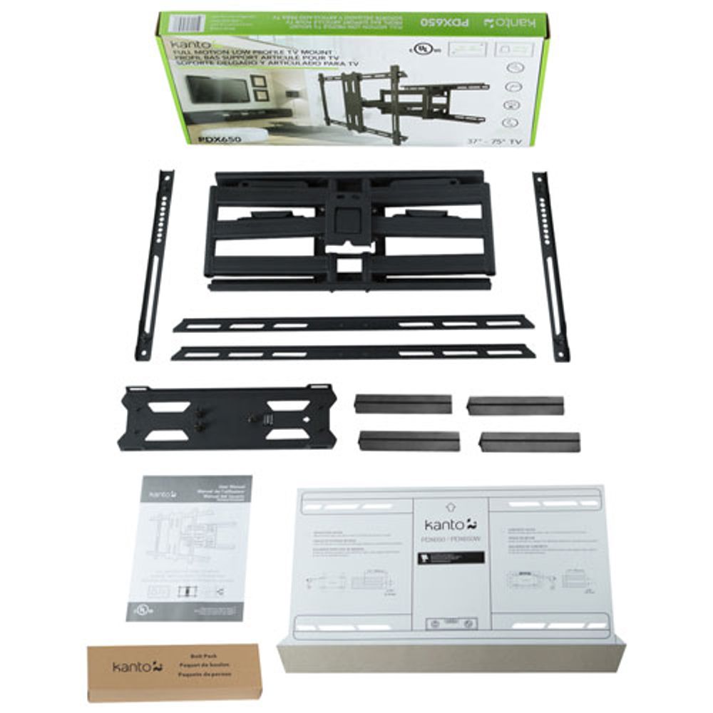 Kanto PDX650 37" 75" Full Motion TV Wall Mount Bramalea City Centre