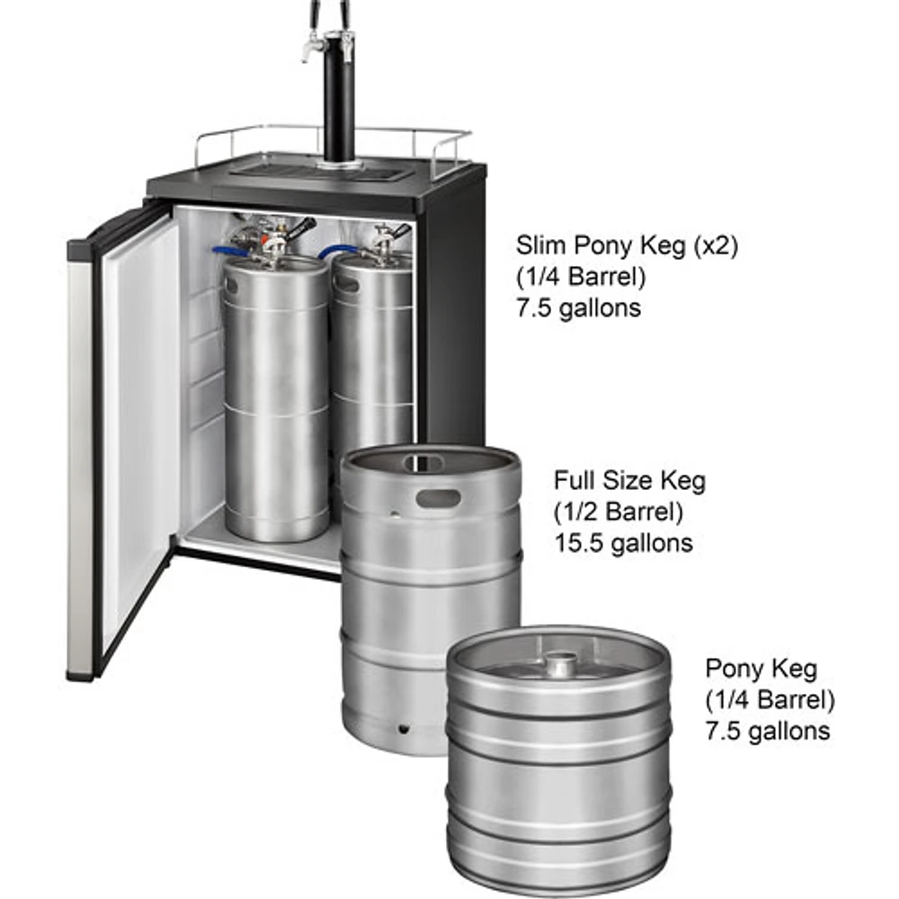 Insignia kegerator store
