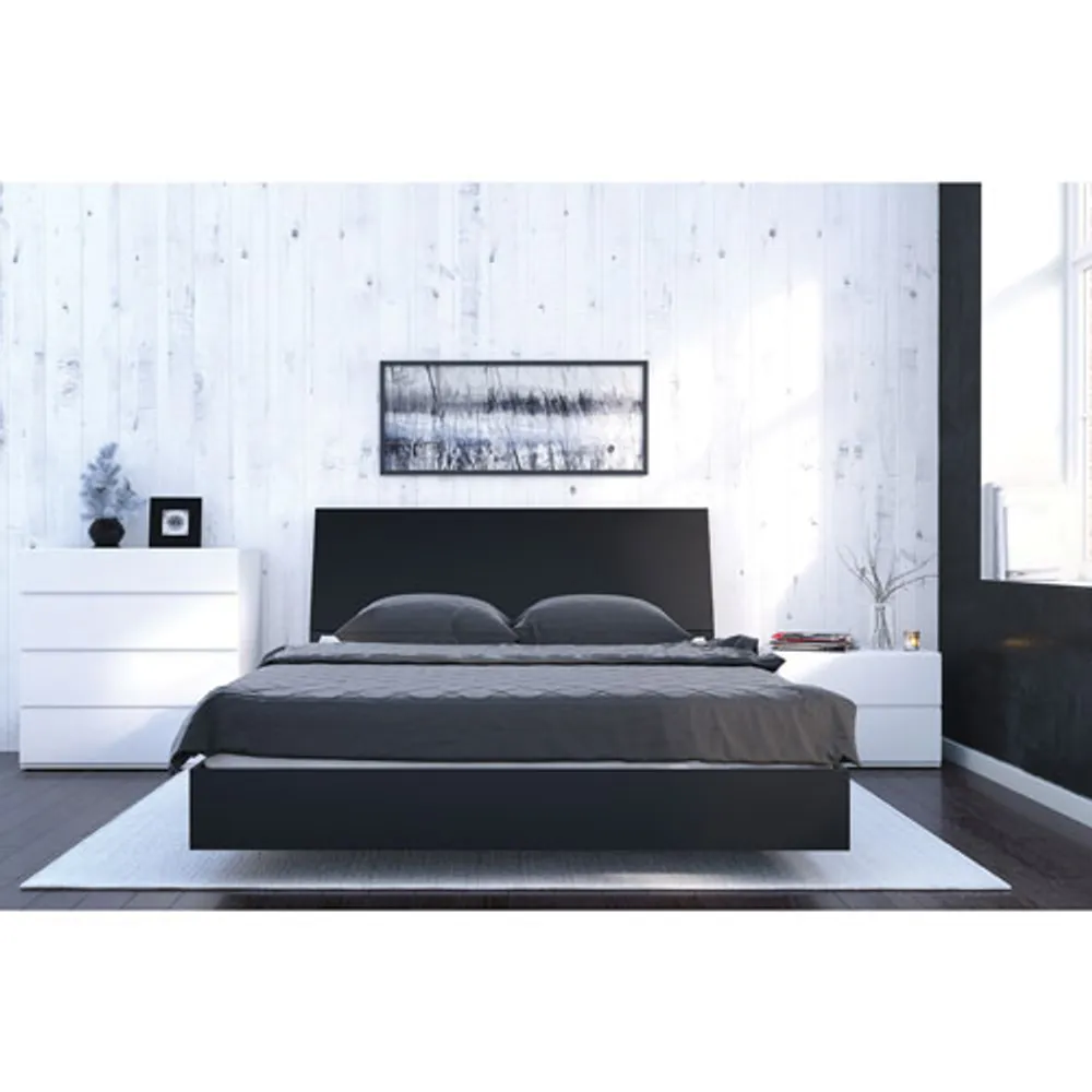 Nexera queen platform bed deals