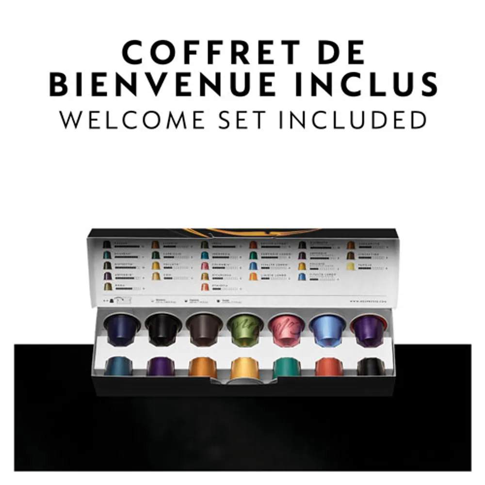 Nespresso Inissia Espresso Machine by De'Longhi Black Coquitlam Centre