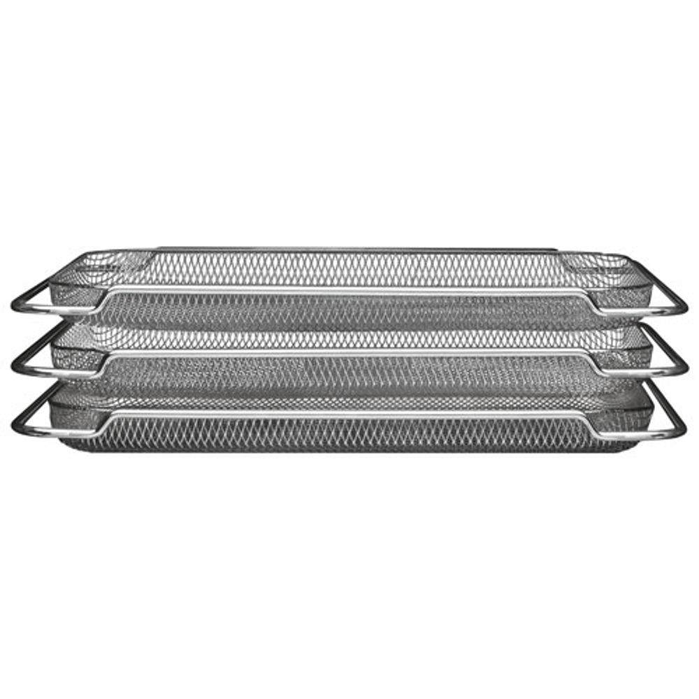 Breville Smart Oven Air Baskets 3 Pack Silver Bramalea City Centre
