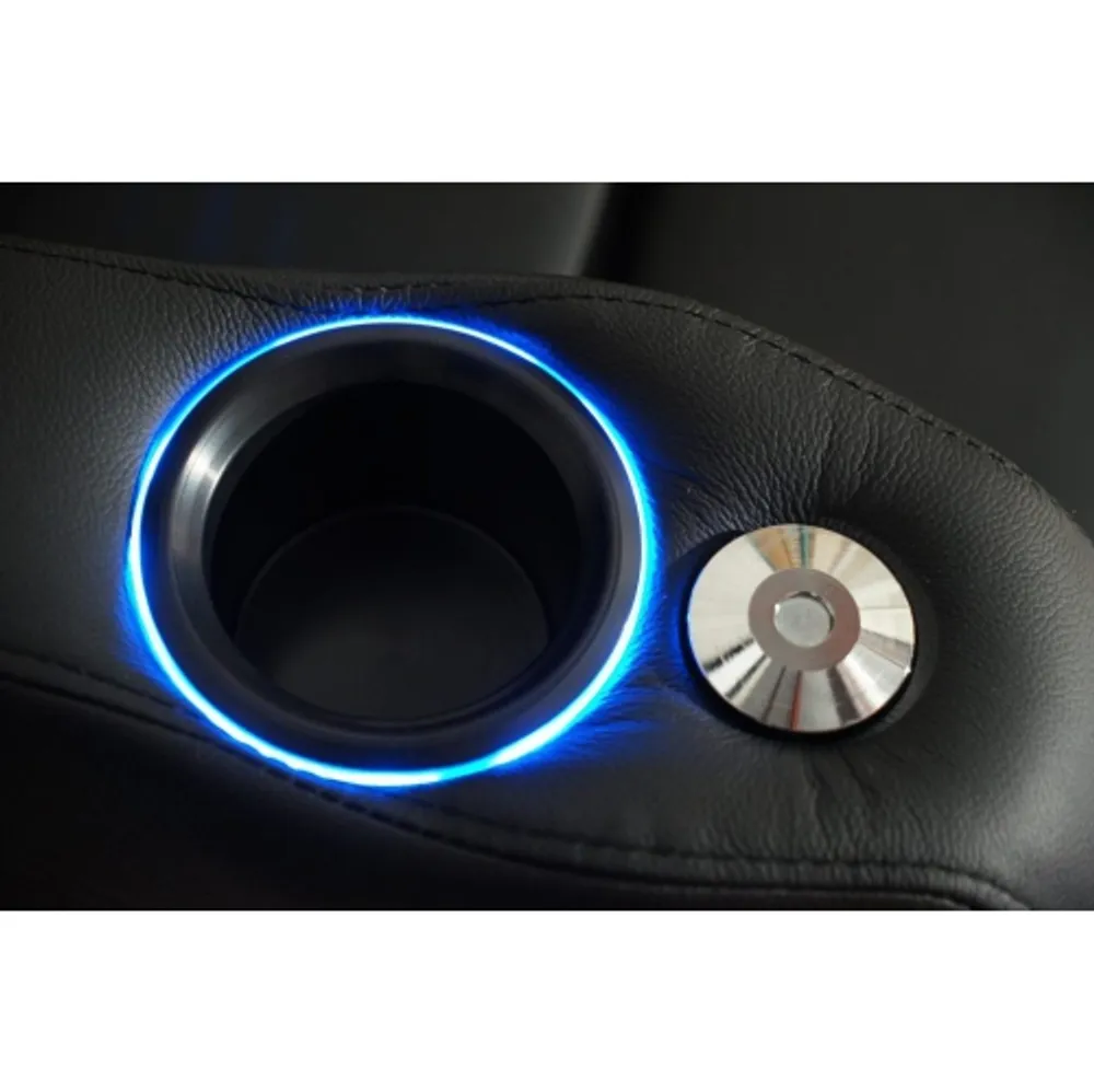 Valencia Syracuse 4Seat Premium Top Grain 9000 Leather Power Recliner Home Theatre Seating with