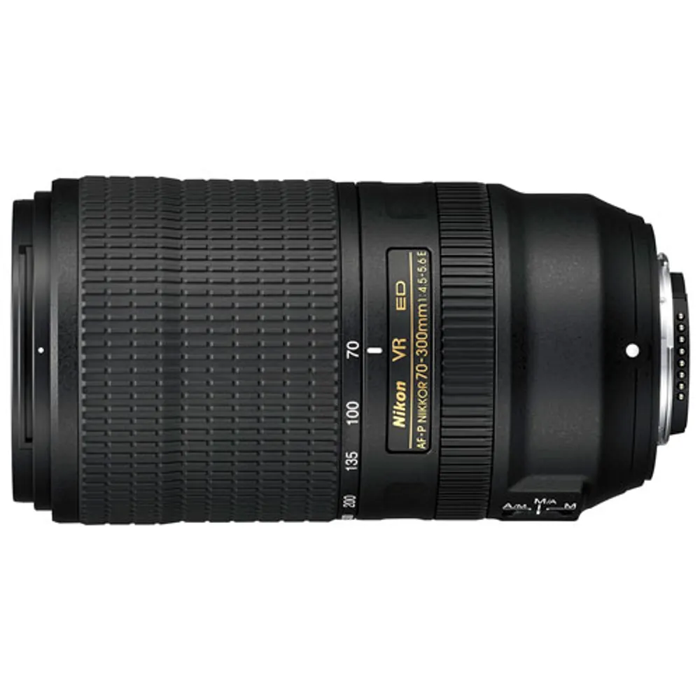 Nikon NIKKOR 70-300mm f/4.5-5.6 VR AF-P Lens - Black | Galeries de