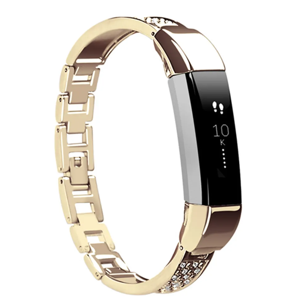 Fitbit alta deals silver bangle