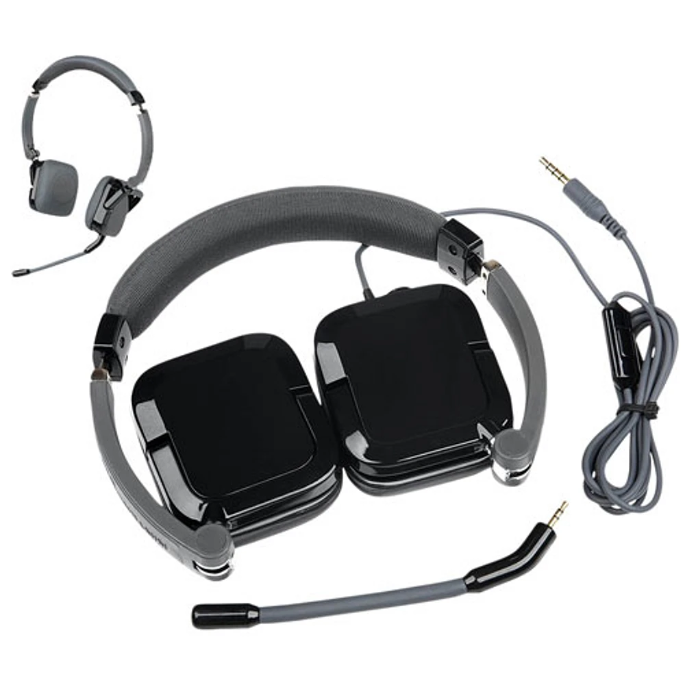 Power A Stereo Chat Headset for Nintendo 3DS Black Scarborough