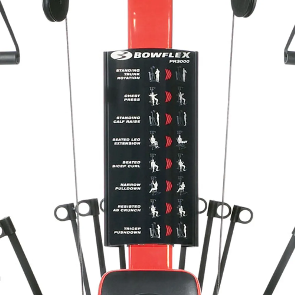 Bowflex pr3000 clearance