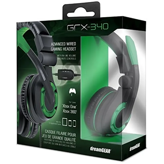 DreamGEAR: GRX-340 Advanced, Wired Stereo Gaming Headset for XBOX
