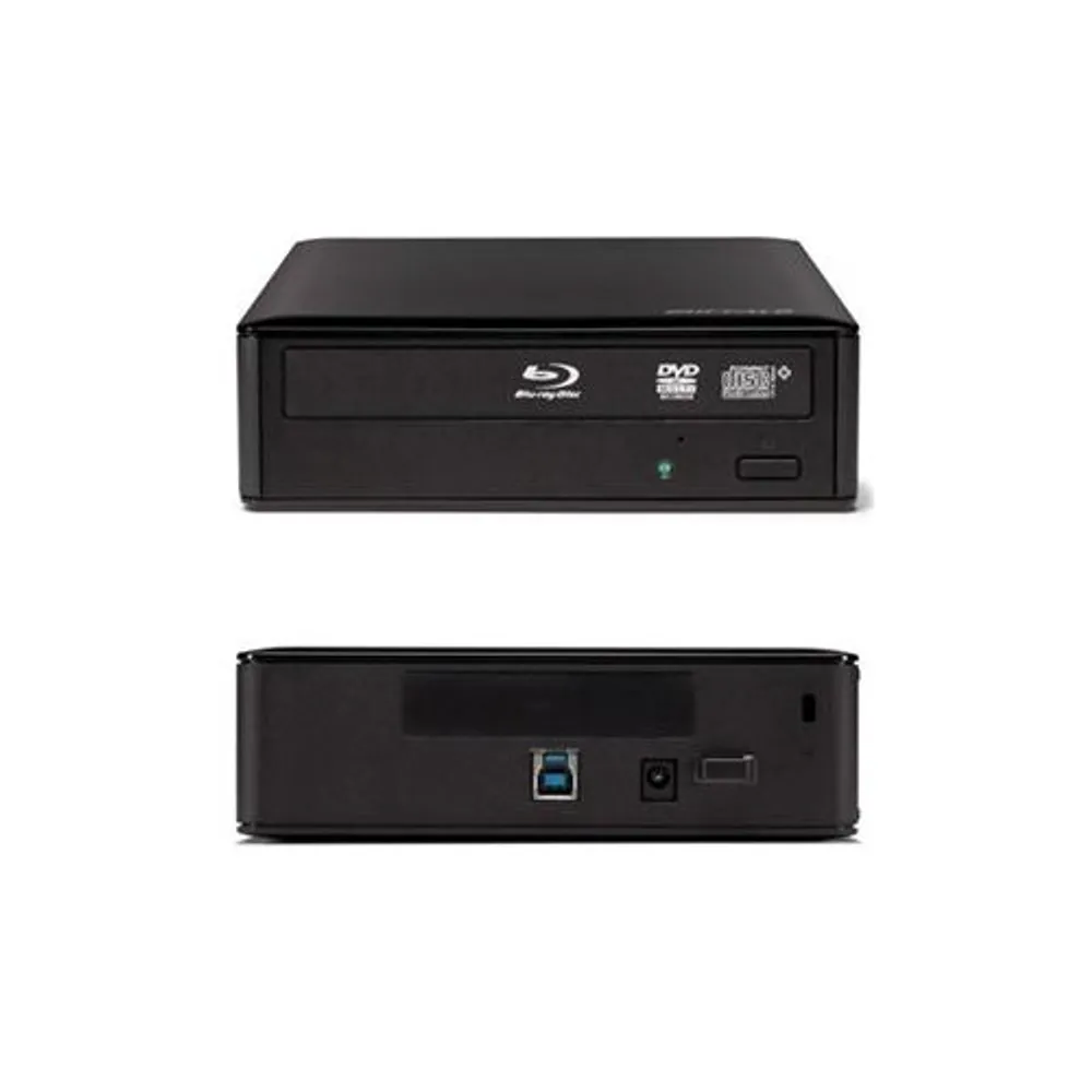 BUFFALO AMERICAS MEDIA STATION 16X BDXL BURNER EXTERNAL R/W BLURAY