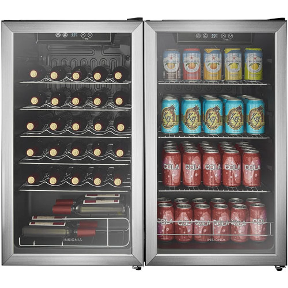 Insignia mini fridge glass hot sale door