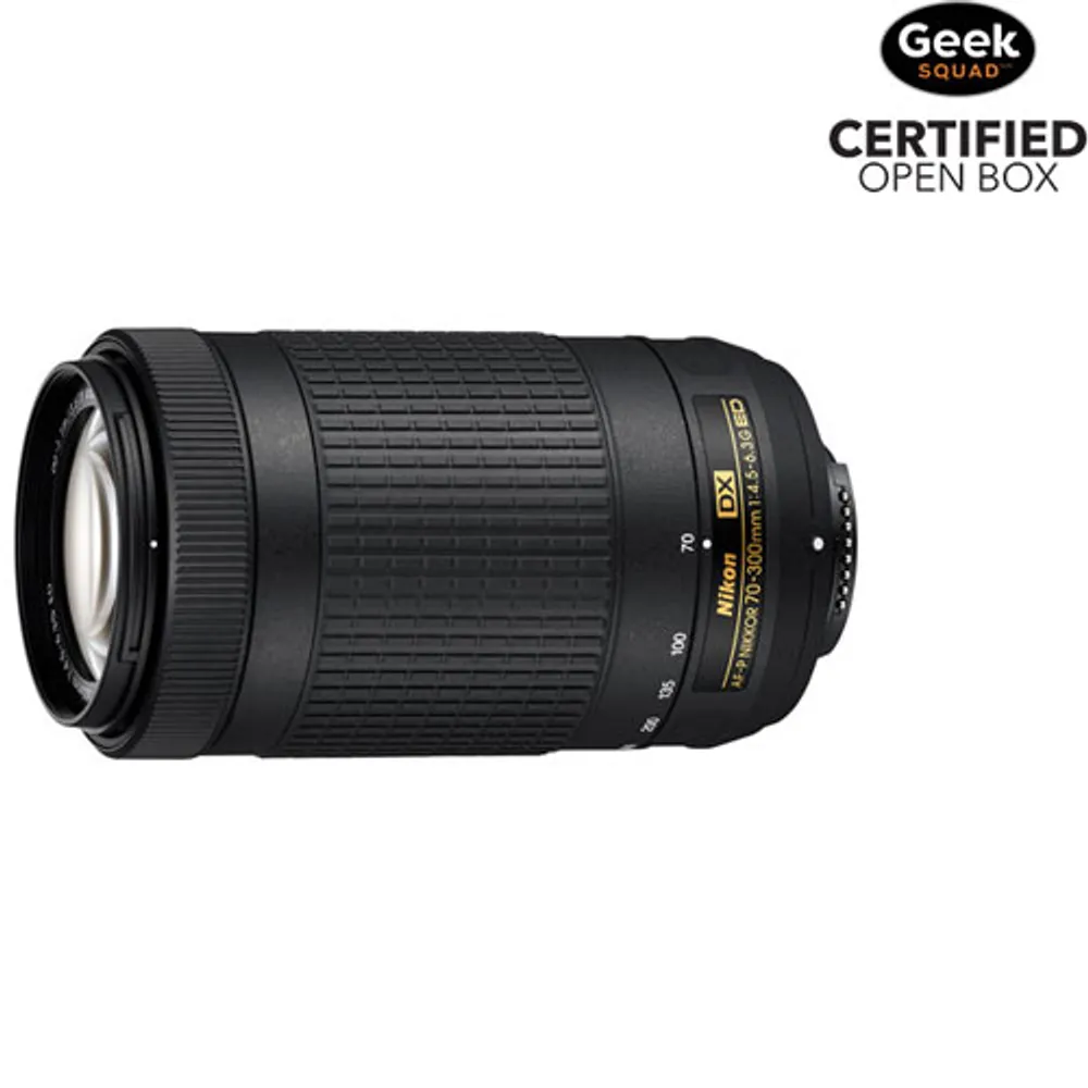 Nikon NIKKOR 70-300mm f/4.5-6.3G ED AF-P DX Lens - Open Box