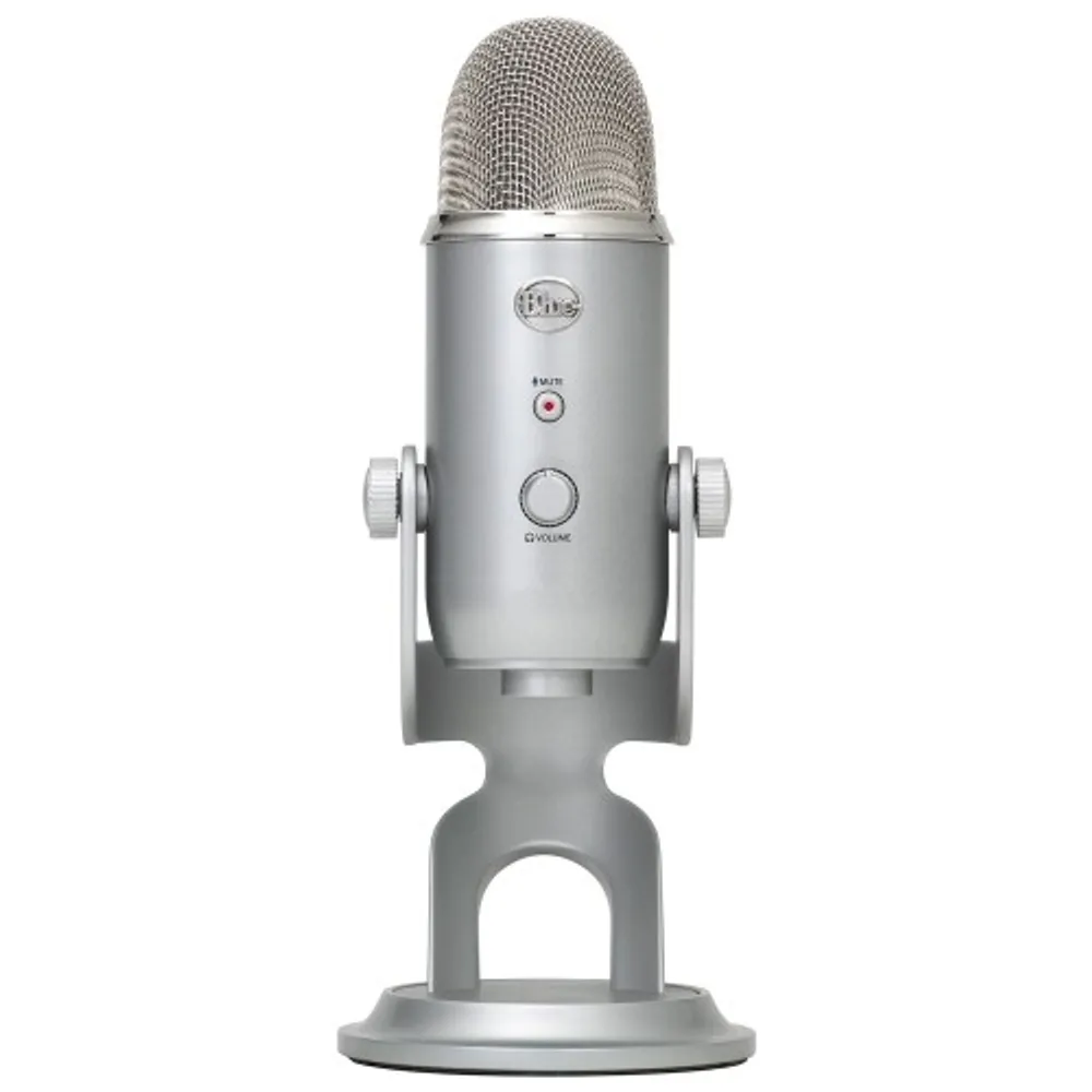 Blue Microphones Yeti USB Microphone - Silver - (Refurbished