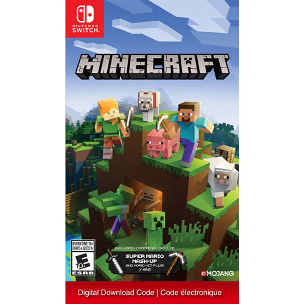 Minecraft for switch sales digital download