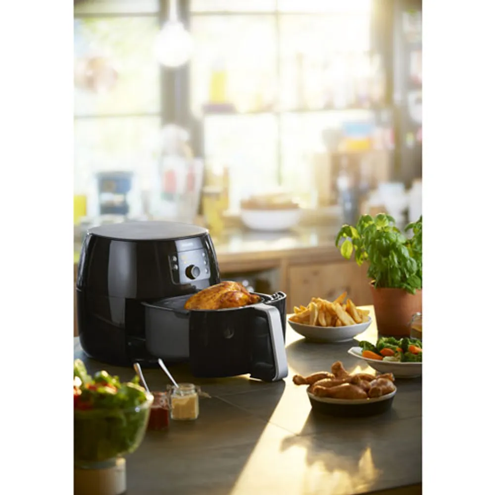 Philips Twin TurboStar XXL Digital Air Fryer 7.3L 7QT Black
