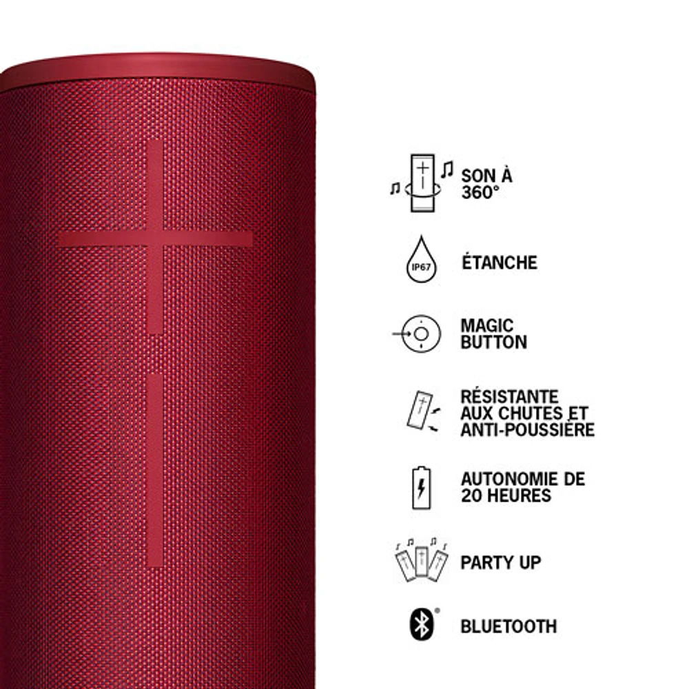 Ultimate Ears MEGABOOM 3 Waterproof Bluetooth Wireless Speaker