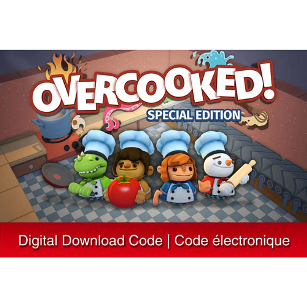 SOLUTIONS 2 GO Overcooked Special Edition (Switch) - Digital