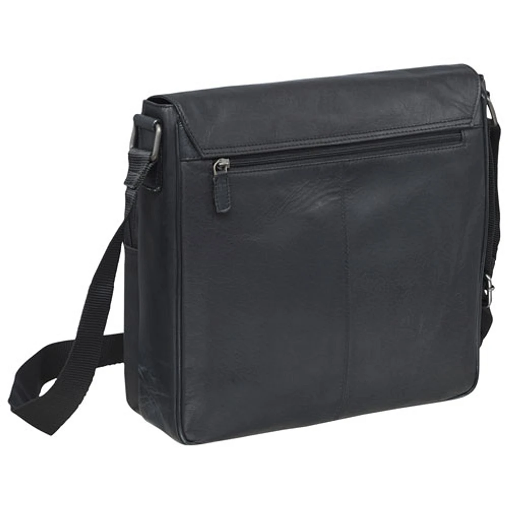Mancini leather messenger bag online