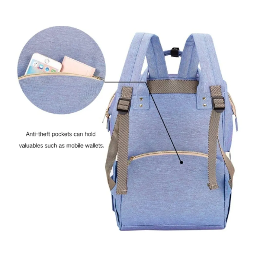 Diaper top backpack waterproof