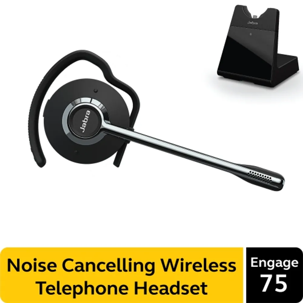Jabra evolve 2025 75 static noise