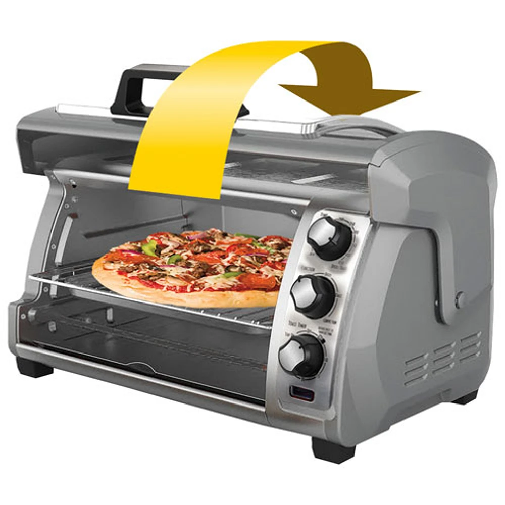 Hamilton beach easy top reach toaster oven