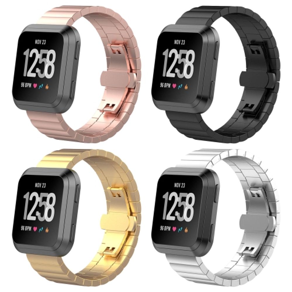 Fitbit versa top metal link band