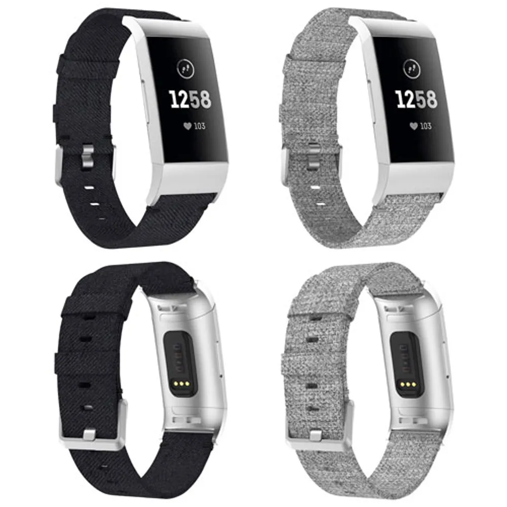 fitbit charge 3 grey