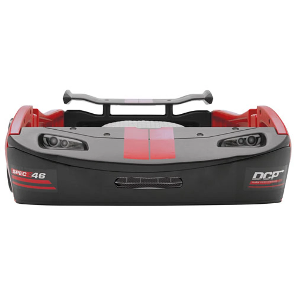 Delta children turbo race car twin bed deals