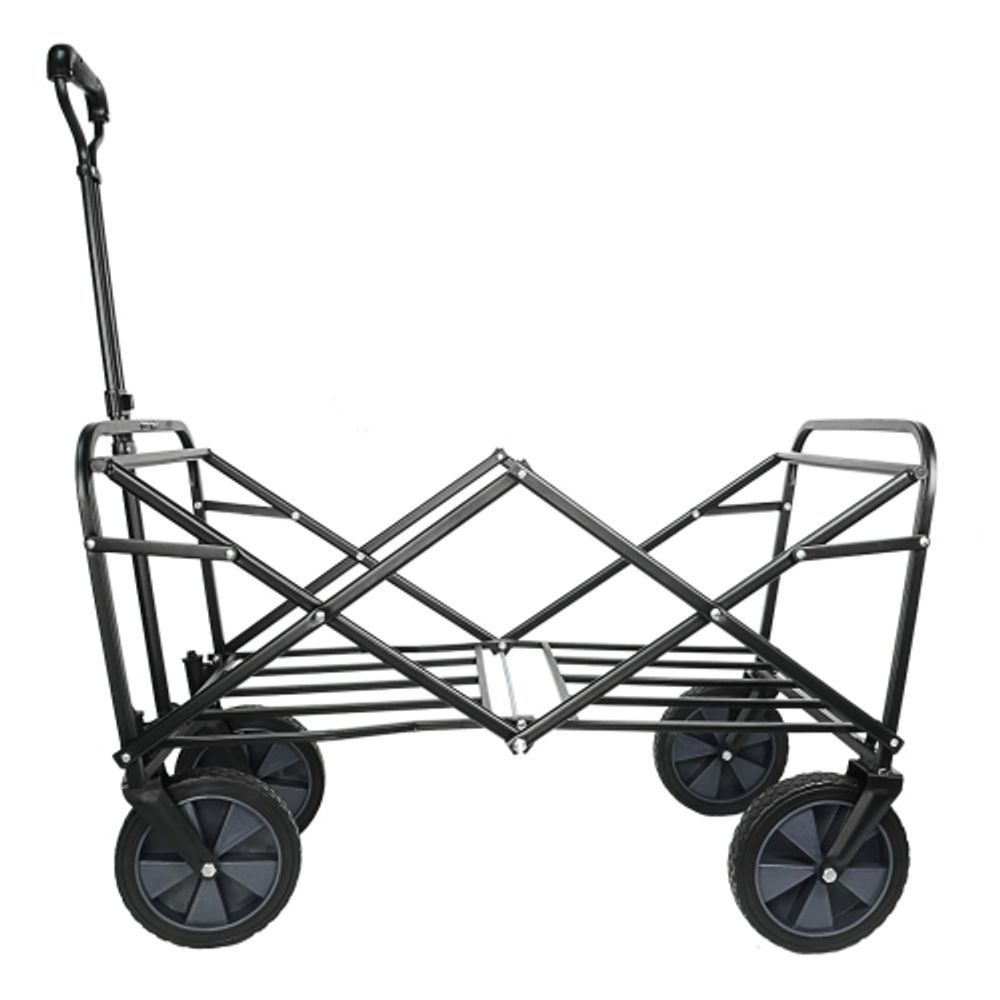 Yardlab™ Collapsible Folding Wagon Beach Outdoor Trolley Cart, Garden