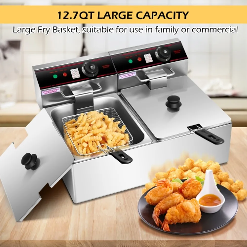 Countertop hot sale deep fryer