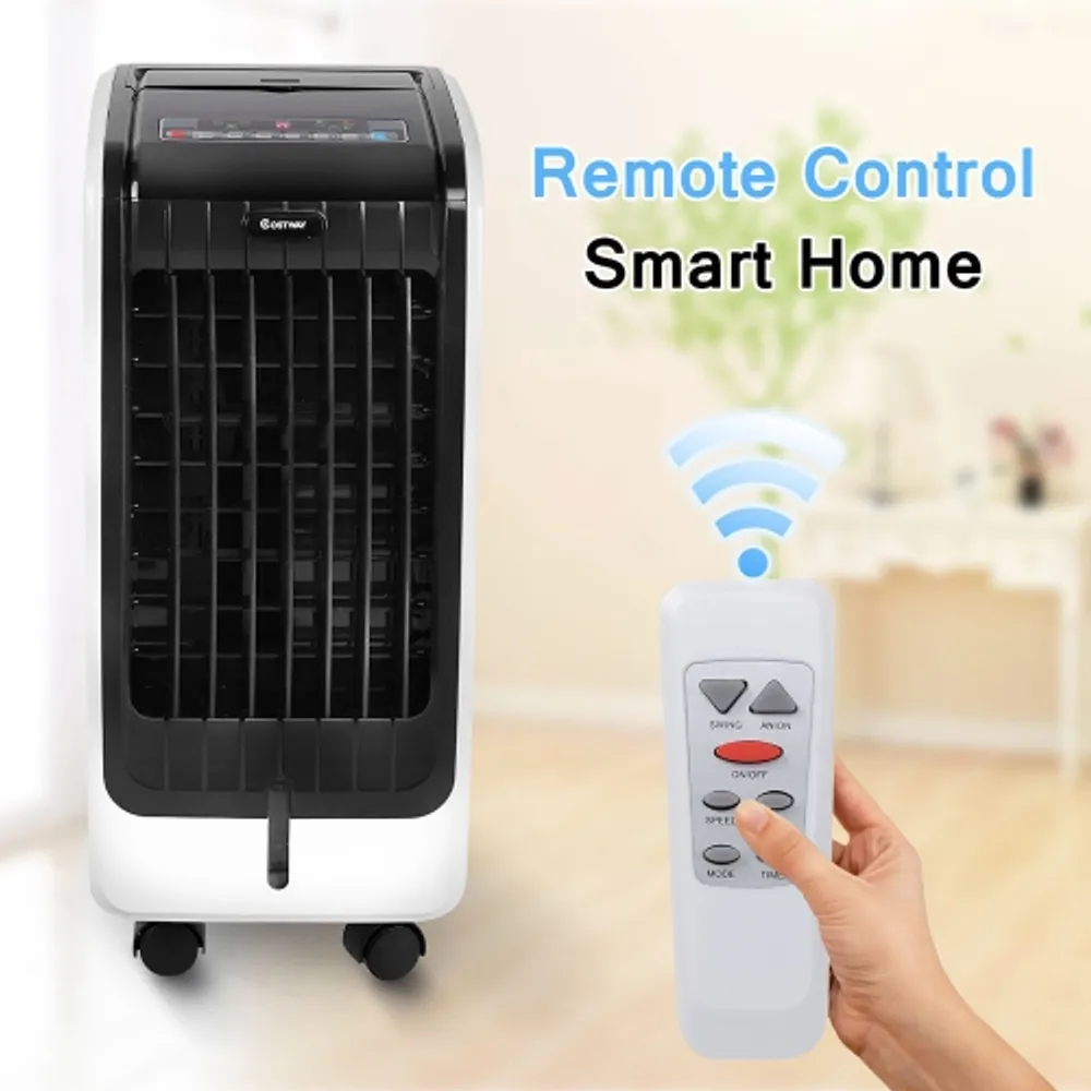 Portable cooling touch pad remote evaporative fan conditioner sales