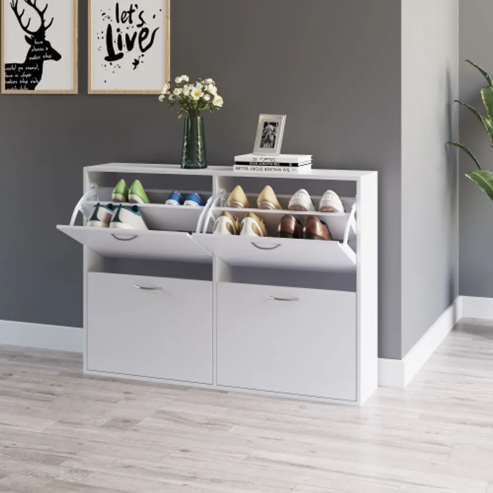 Shoe box drawer discount organizer