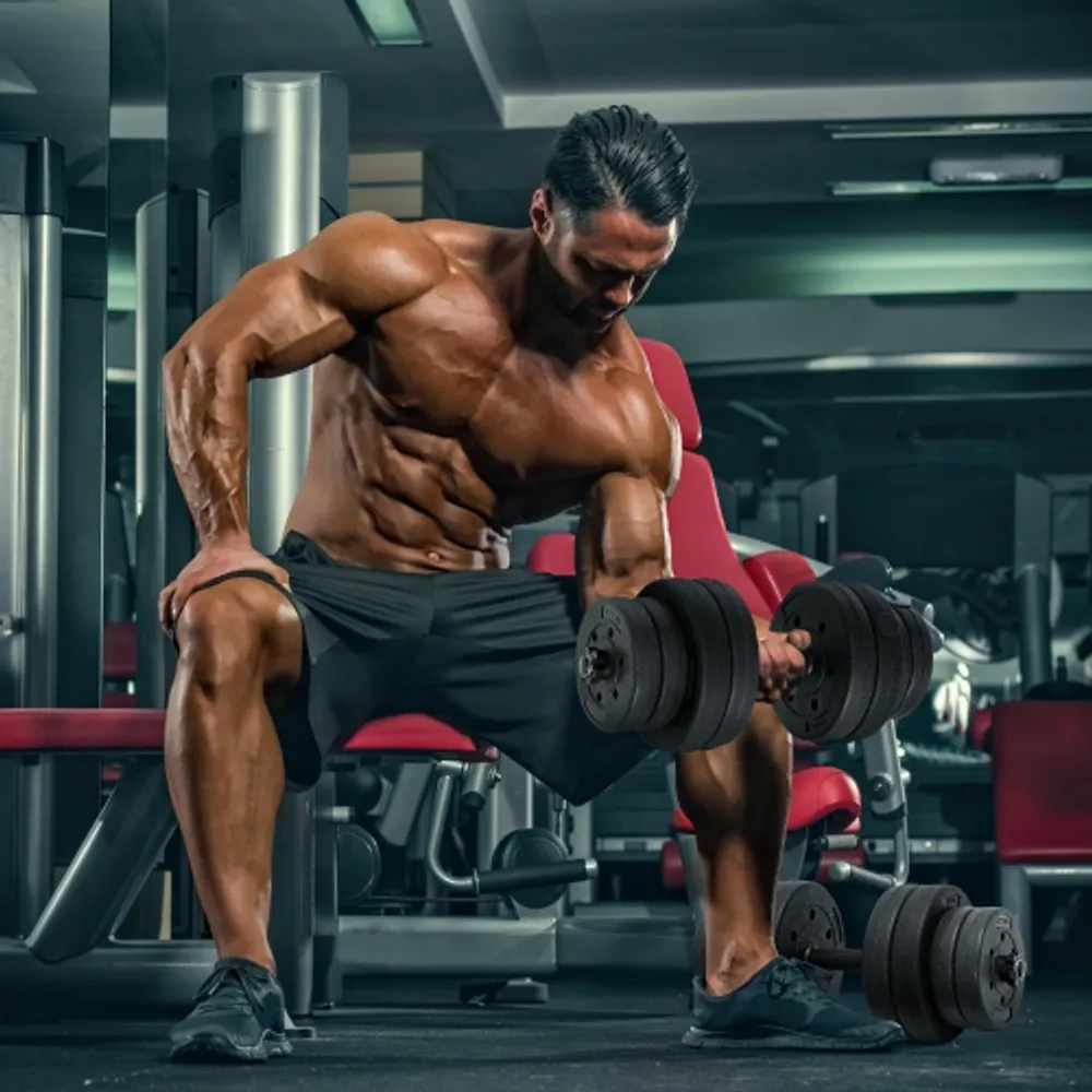 Costway adjustable weight dumbbell discount set