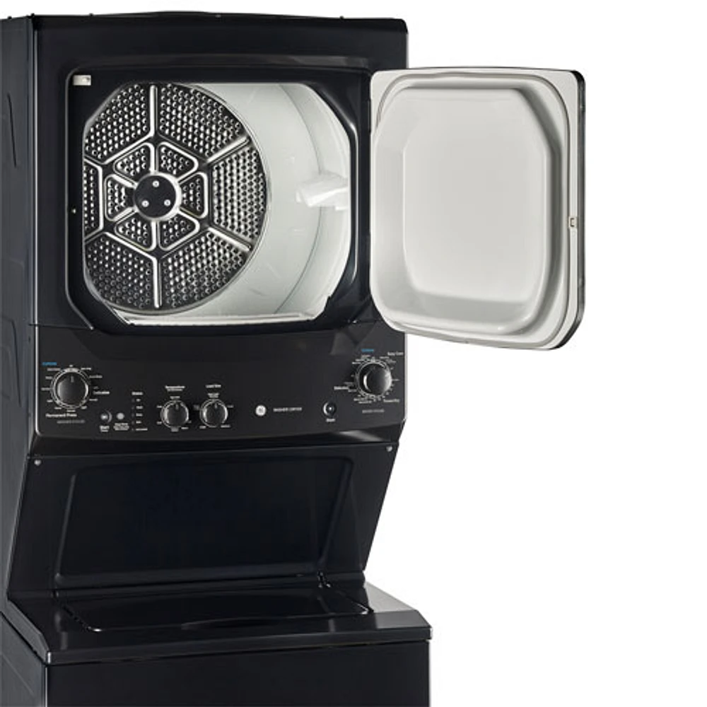 GE Stacked Washer/Dryer Electric Laundry Center GUD27ESPMDG, 57 OFF