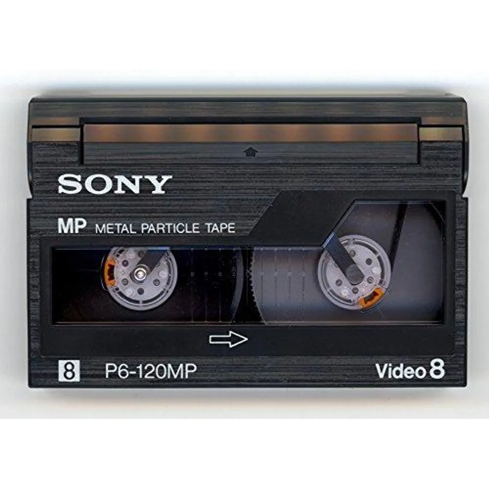 Sony P6-120 MP/3 8MM Standard Grade Videocassettes | Galeries de