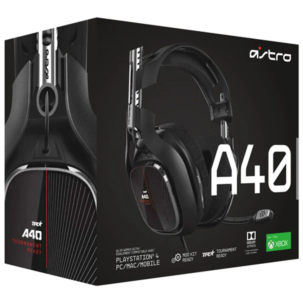 ASTRO Gaming A40 TR Gaming Headset for Xbox One - Black | Galeries