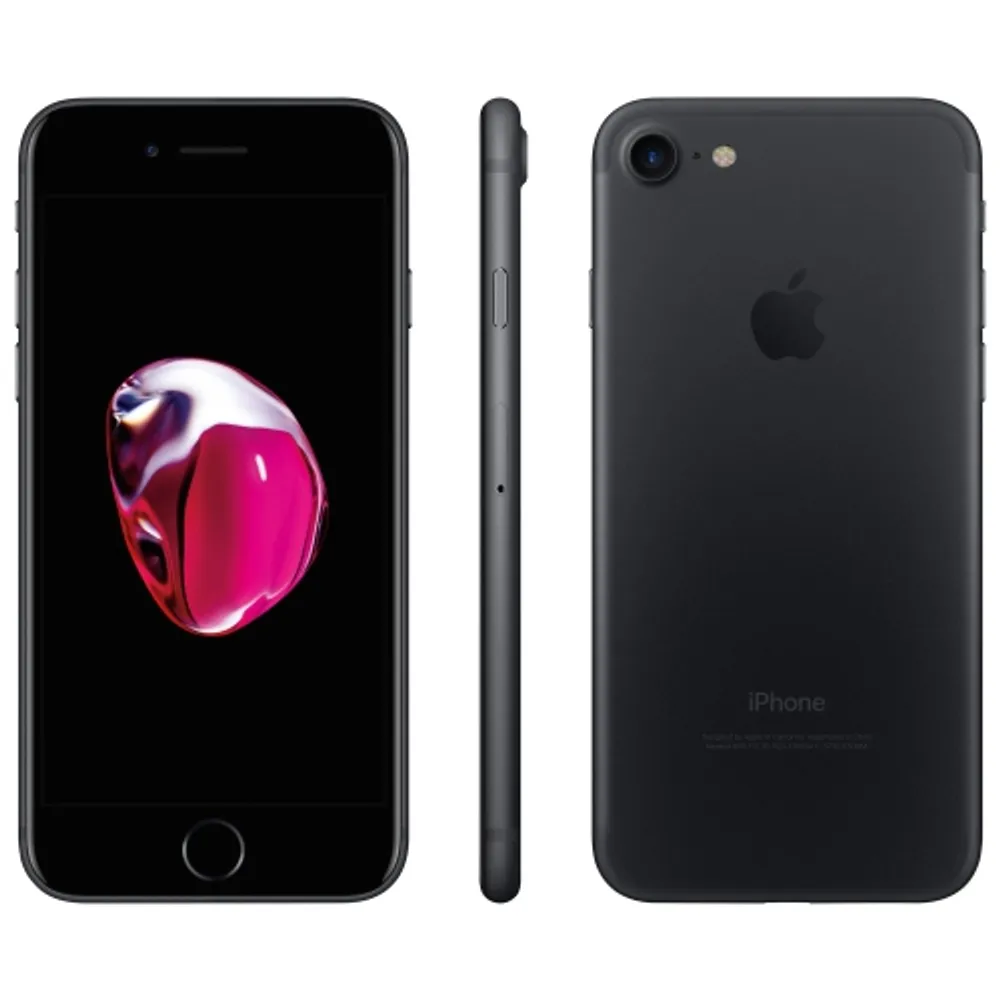 iPhone 7 Plus Black 128 GB au 美品 sim解除済 - スマートフォン本体