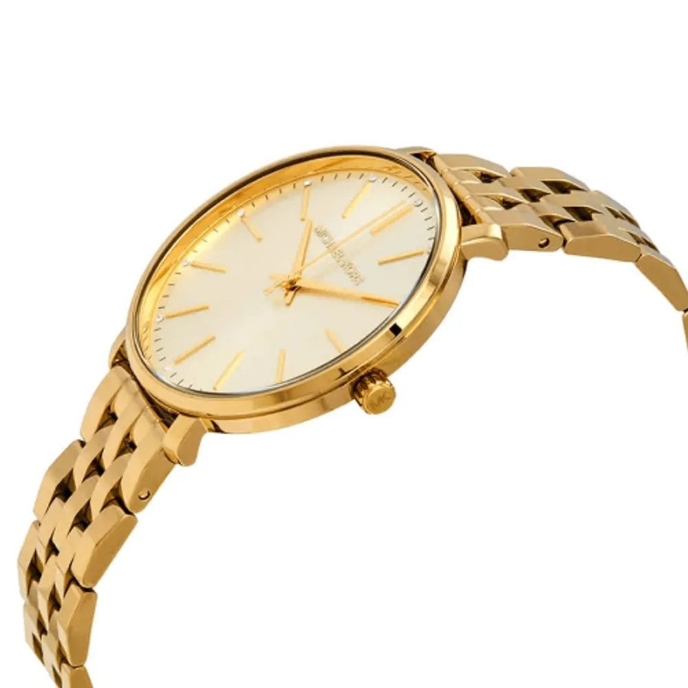 Yellow gold shop michael kors watch
