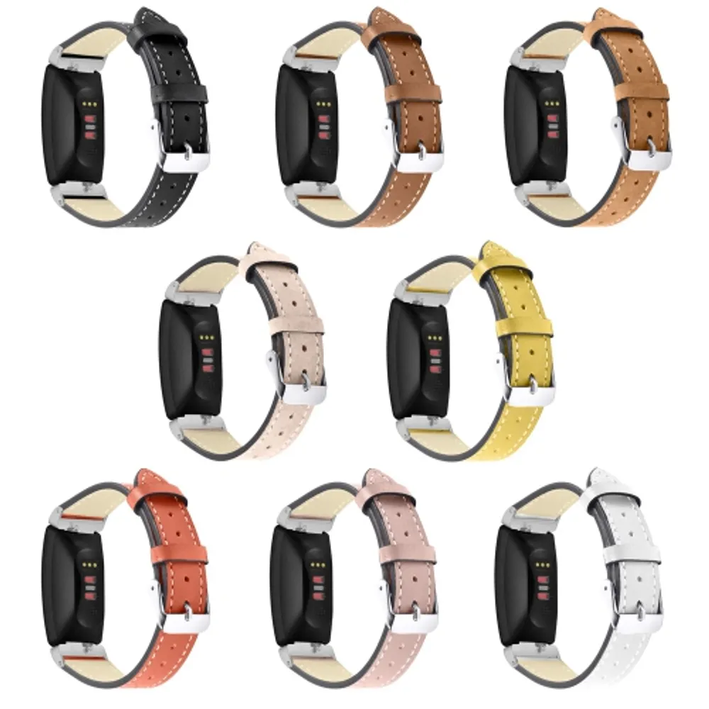 Fitbit inspire leather band online