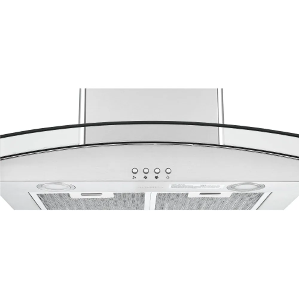 Ancona 30" Island Glass Range Hood in Stainless Steel Bramalea City Centre
